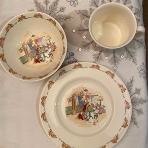 Bunnykins Child Dish Set